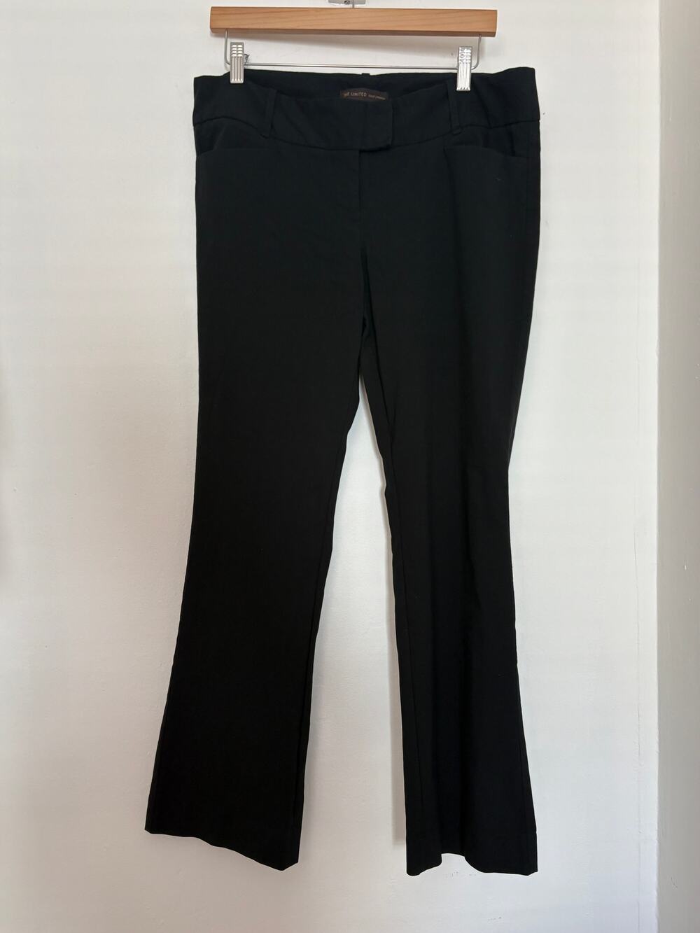 The Limited Black Flare Pants Size 12S Great Used